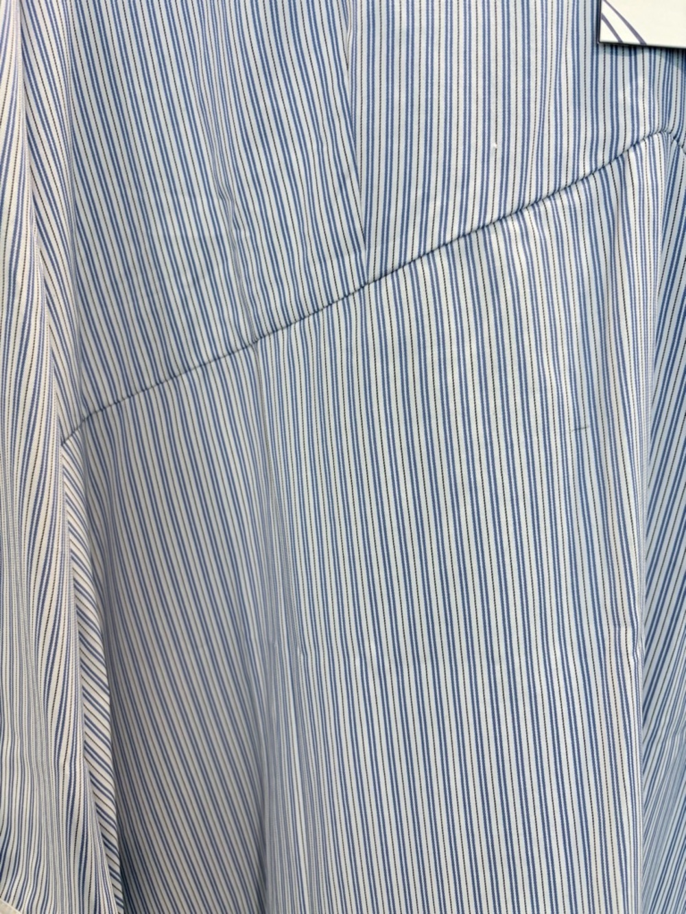 Pomander Place Cannes Blue & White Striped Maxi Dress. NWT. Size Large. - Picture 8 of 10